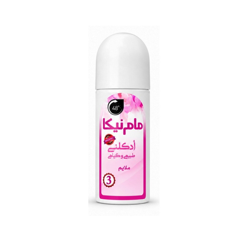 مام رولی صورتی نیکا با رایحه ادکلنی ملایم