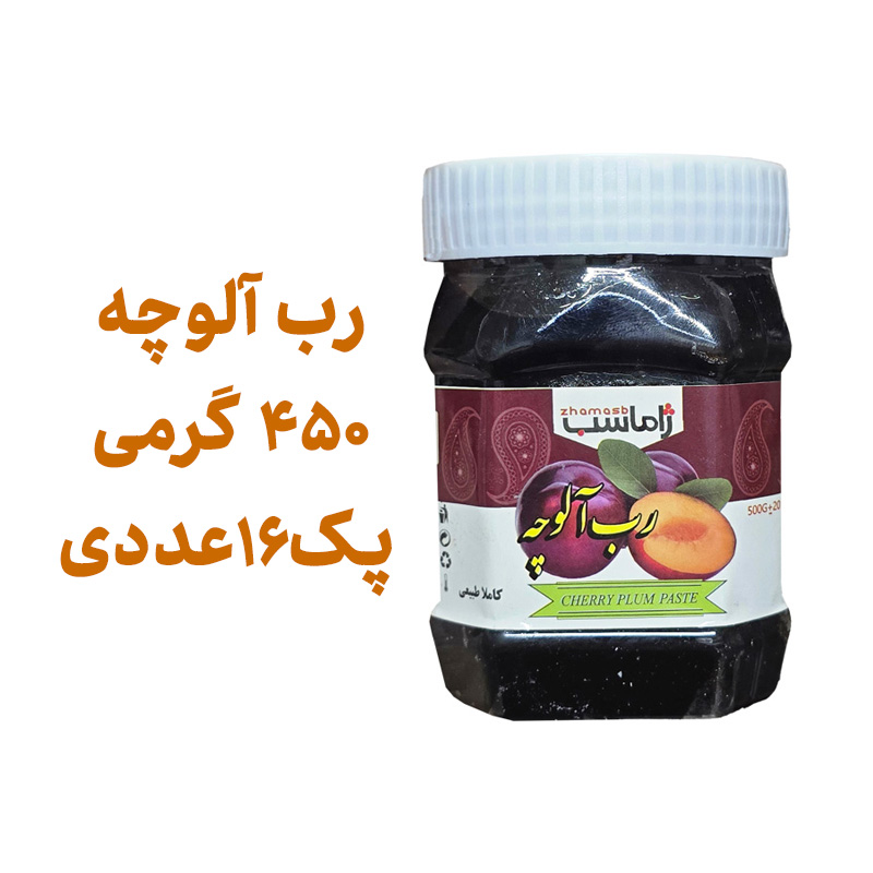 رب میوه ای آلوچه پک 16 عددی