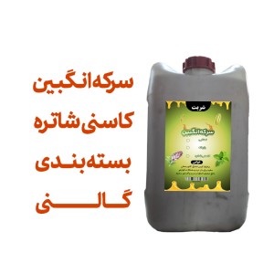 سرکه انگبین کاسنی شاتره (عسلی) گالنی اعلا