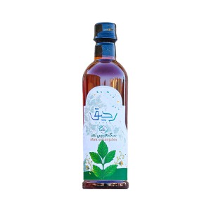 سکنجبین نعنا شکر سفید رحیق بسته بندی 700 گرم پک 12 عددی