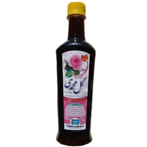 شربت گل محمدی نیشکر سلامتکده جوان ۷۰۰ گرمی پک ۱۲ عددی
