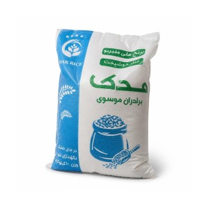 برنج عنبربو فدک 10 کیسه - 10 کیلویی