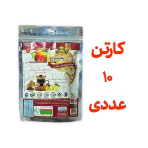 کارتن 10 عددی چای بهشت دمنوش میوه ای با طعم زنجفیل و دارچین بسته بندی پاکت 200 گرمی