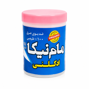 مام پودری ادکلنی آبی نیکا در طبع و رایحه خنک