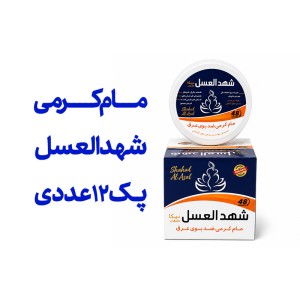 مام کرمی شهدالعسل نیکا با رایحه سرمه ای - معتدل (اسپرت)  پک 12عددی