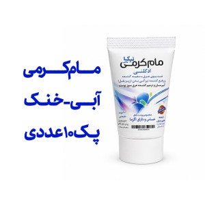 مام‌ کرمی آبی نیکا رایحه ی ادکلنی خنک  پک 10 عددی