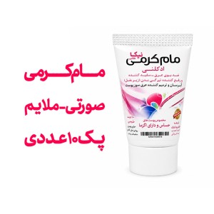 مام کرمی صورتی نیکا با رایحه ادکلنی ملایم پک 10 عددی