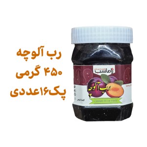 رب میوه ای آلوچه پک 16 عددی