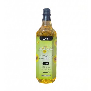 روغن آفتاب گردان خالص درجه یک - یک لیتری  با تاییده آزمایشگاه