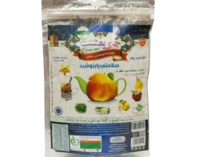 چای بهشت دمنوش میوه ای طعم لیموگراس بسته بندی پاکت 200 گرمی