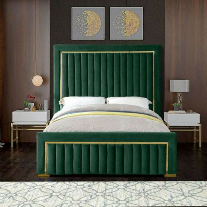 تخت خواب دو نفره مدل رز سايز 200x160 سانتی متر