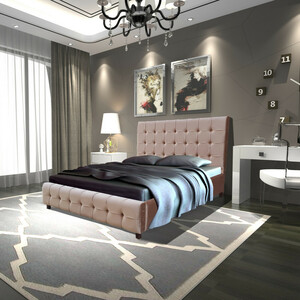تخت خواب دونفره مدل صدرا سایز 160×200 سانتی متر