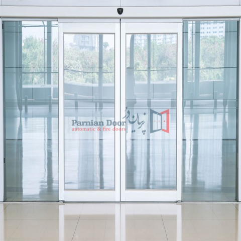 درب اتوماتیک شیشه ای: قیمت و نصب با موتور دانکر آلمان و 2 سال گارانتی