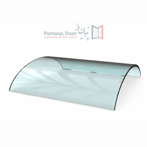 شیشه کرو ۱۰ میل سکوریت | شیشه خم رنگی (برنز، دودی، شفاف)