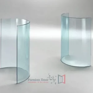 شیشه کرو ۱۰ میل سکوریت | شیشه خم رنگی (برنز، دودی، شفاف)