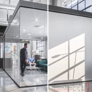 فیلم هوشمند چسبدار Ultra Clear با شفافیت بالا | Smart Adhesive Glass Film 91%