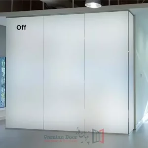 فیلم هوشمند چسبدار Ultra Clear با شفافیت بالا | Smart Adhesive Glass Film 91%