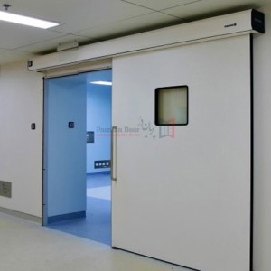 درب اتوماتیک سربی با روکش MDF