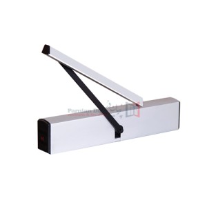 درب اتوماتیک لولایی K100 با طراحی ایتالیایی و کاور باریک