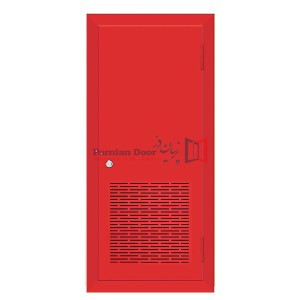 درب ضد حریق اتاق سرور دارای تهویه در قسمت پایین درب