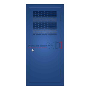 درب ضد حریق اتاق سرور دارای تهویه در قسمت بالا درب