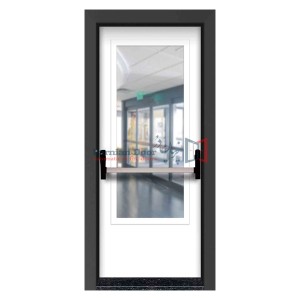 درب ضد حریق شیشه‌ای ۱۲۰ دقیقه | مقاوم در برابر آتش با شیشه وارداتی