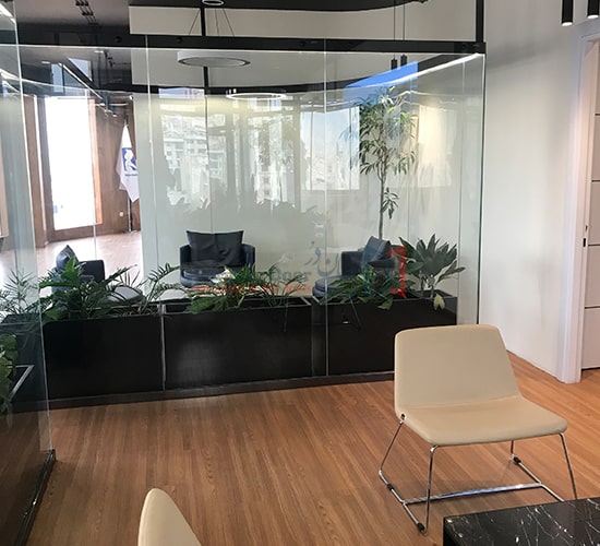 شیشه سکوریت پارتیشن