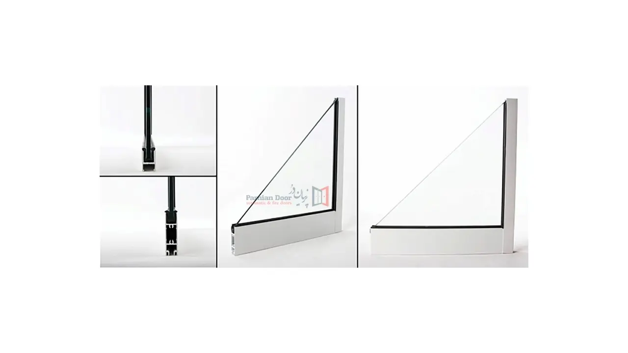 فریم سفید پودری قابل رنگ در تمامی کد رال ها