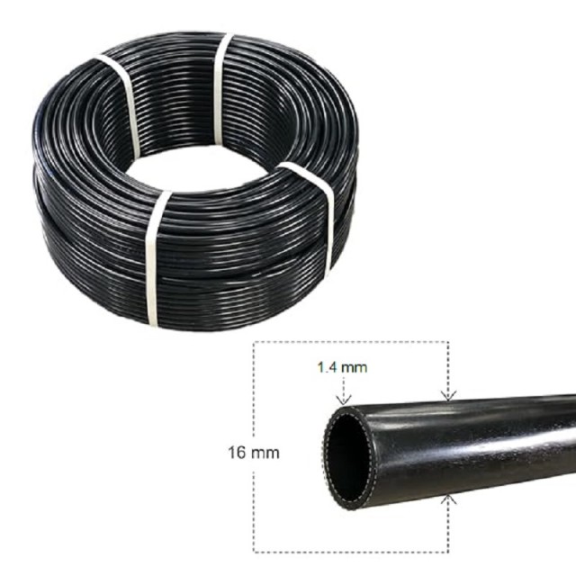 شلنگ آبیاری قطره ای لوله 16 کلاف 400 متری