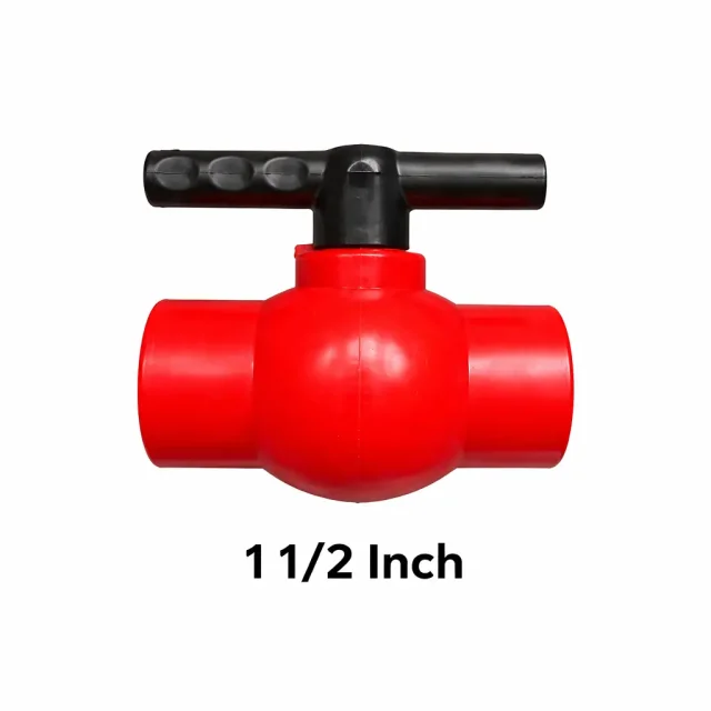 شیر توپی پلیمری قطره‌آوا سایز 1/2 1 اینچ
