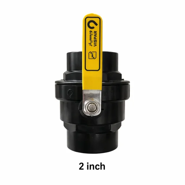 شیرتوپی دسته فلزی 2 اینچ