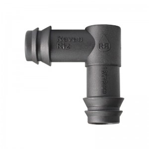 زانو لوله 16 قطره ای  زانوی فشاری شلنگ آبیاری قطره ای