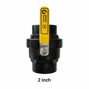 شیرتوپی دسته فلزی 2 اینچ