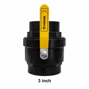 شیرتوپی دسته فلزی 3 اینچ