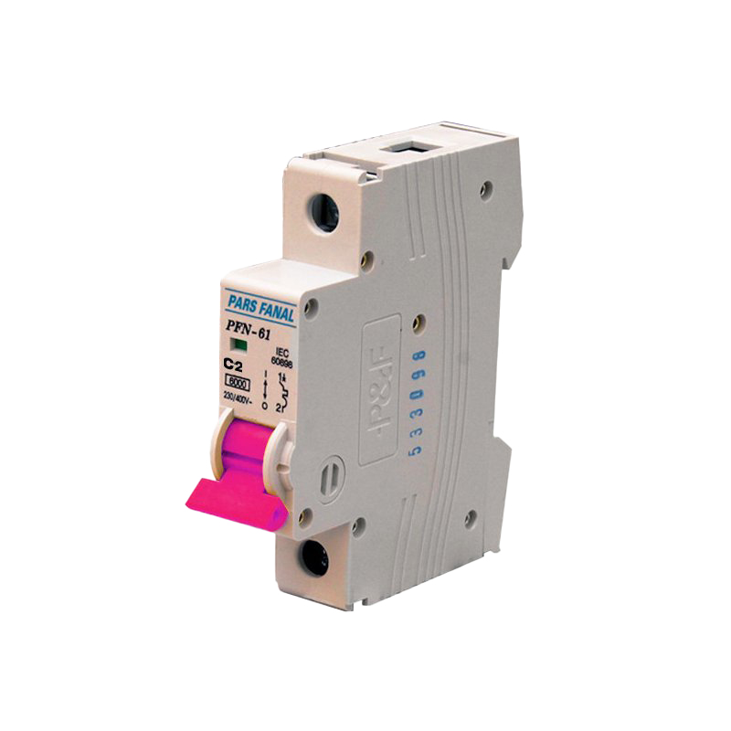فیوز مینیاتوری تک فاز 2 آمپر پارس فانال تیپ C
