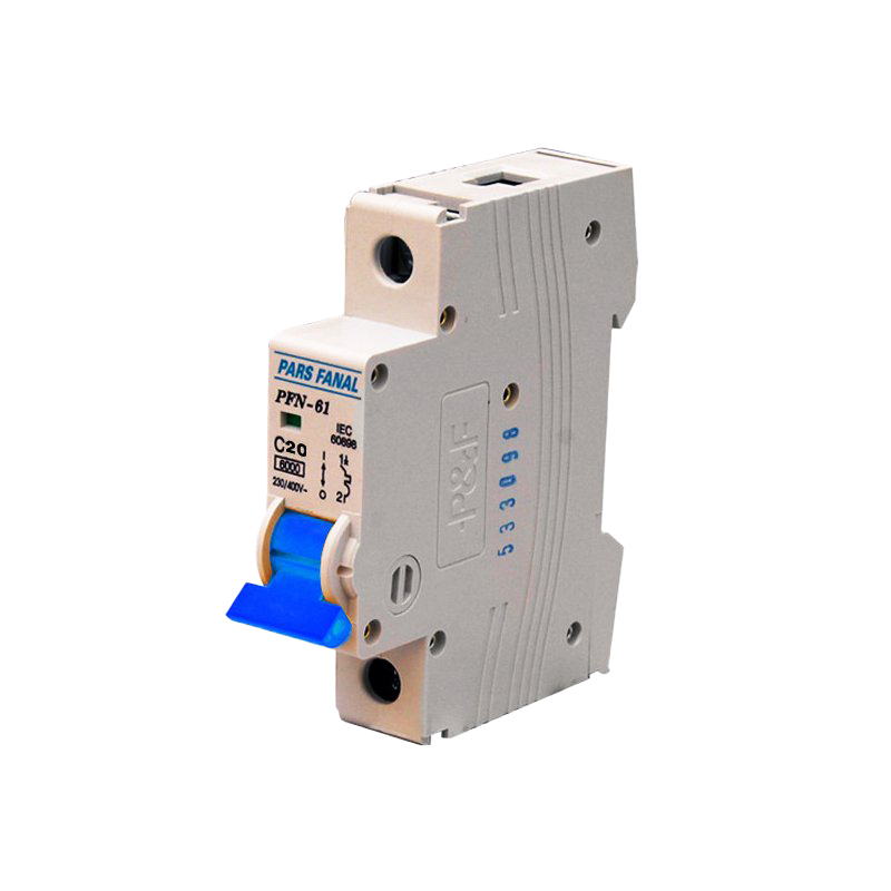 فیوز مینیاتوری تک فاز 20 آمپر پارس فانال تیپ C