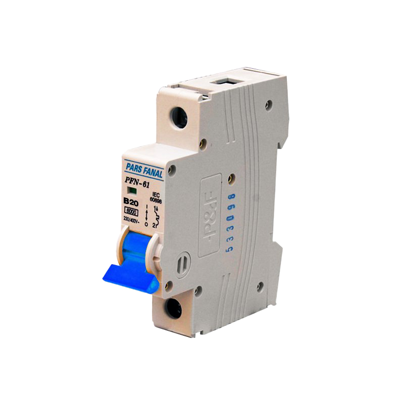 فیوز مینیاتوری تک فاز 20 آمپر پارس فانال تیپ B