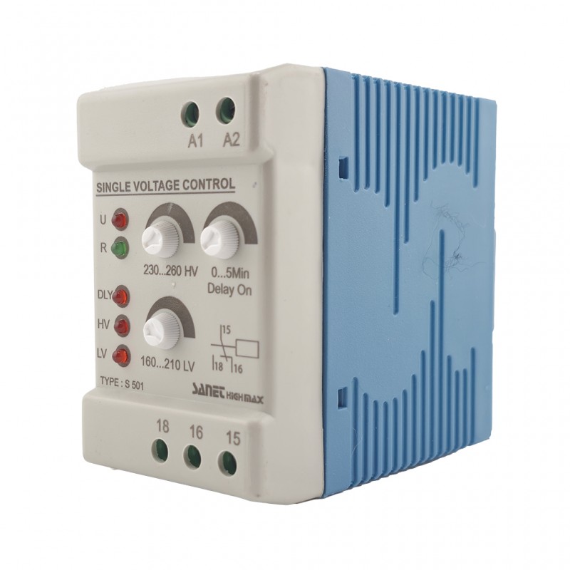 کنترل فاز تکفاز صانت الکترونیک مدل S-501 MAX