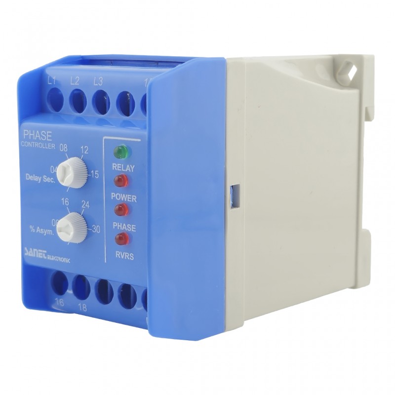 رله کنترل فاز سه فاز صانت الکترونیک