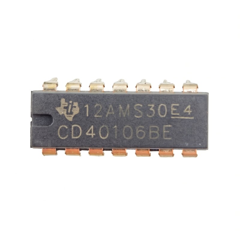 آی سی Texas Instruments کد CD40106BE