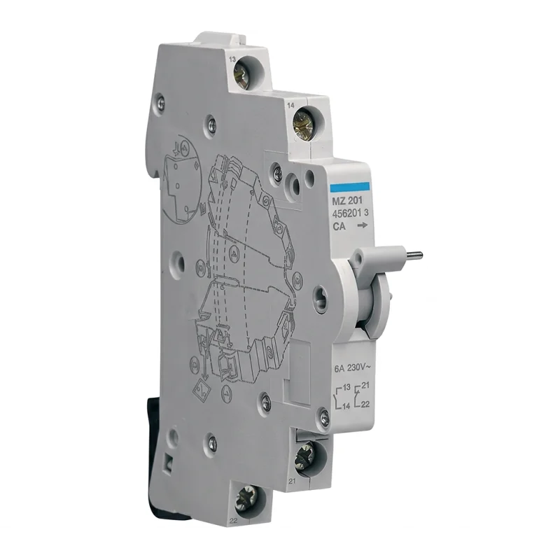 کنتاکت کمکی کلید مینیاتوری هاگر مدل MZ201 (کد 456201)