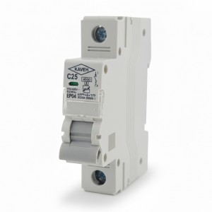 فیوز مینیاتوری تکفاز 25 آمپر الکترو کاوه تیپ C