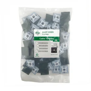 پایه بست کمربندی چسبی 2.5×2.5 امید (سایز 25mm)