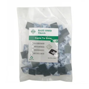 پایه بست کمربندی چسبی 2×2 امید (سایز 20mm)