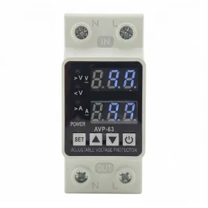 محافظ ولتاژ مرکزی قابل تنظیم سایکو مدل AVP-63 (63 آمپر)