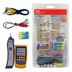 تستر و ردیاب کابل شبکه و مخابرات مدل RD45 (وایر ترکر حرفه‌ای)