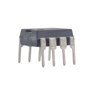 جزئیات پایه‌ها و پکیج DIP-8 آی سی تقویت کننده عملیاتی TL082CN
