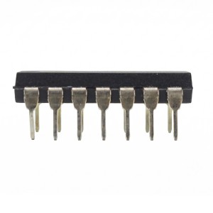 جزئیات پایه‌ها و پکیج DIP-14 آی سی دیجیتال CD40106BE