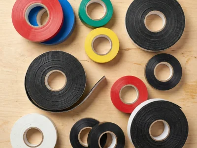 چسب برق و نوار آپارات (فشار قوی، نسوز، رنگی)