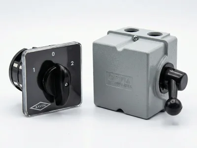 لیست قیمت و خرید کلید گردان (Rotary Switch) و سلکتوری | صنعتی و بالابر